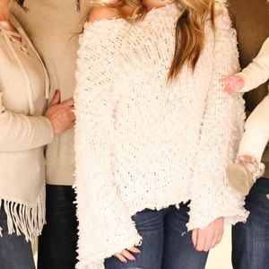 Vici Dolls off the shoulder sweater